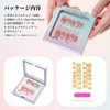 Sun&Beam Nails Handmade Nail Tips, Medium Length, Oval, White, Green,