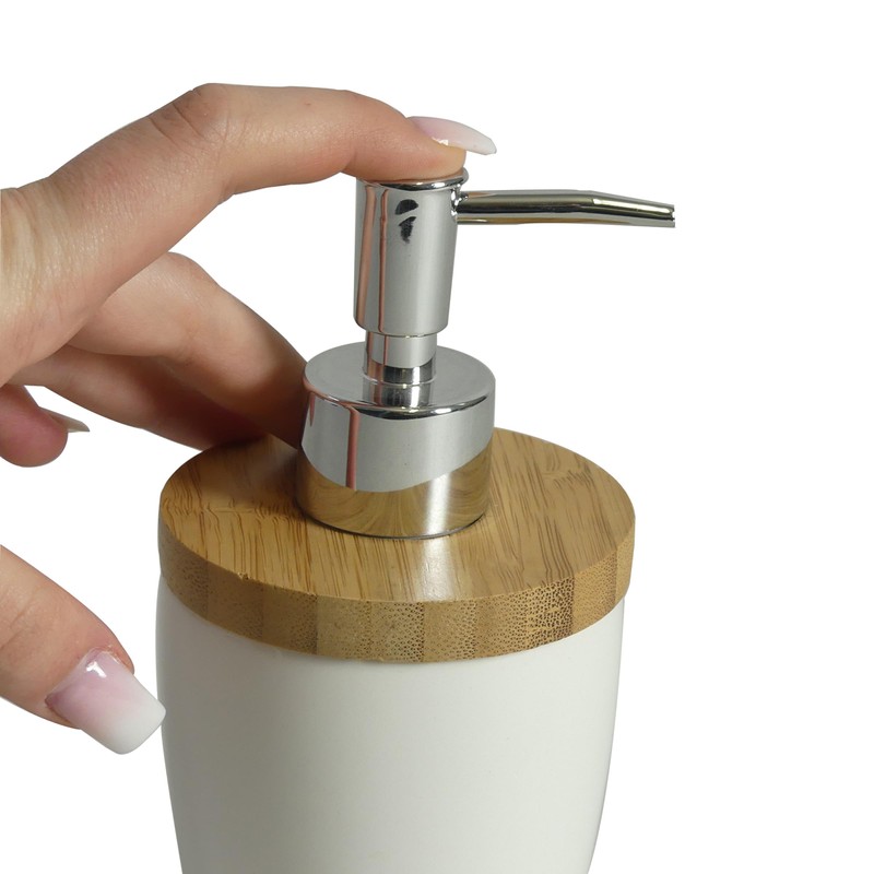 Kela 20630 Soap Dispenser Pump, Chrome, Lina Pump, Shiny
