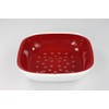 TUPPERWARE Allegra Basket Strainer 1,33 L Bowl Server white red