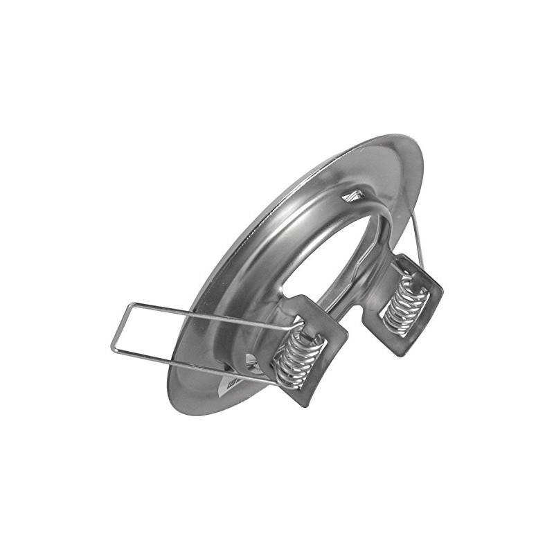 Recessed Spotlight, Colour: Brushed Stainless Steel, Material: Sheet Steel, Hole