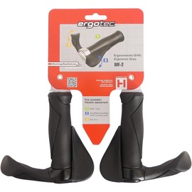 ergotec 61580001 MF2 Bike Handles black black / silver