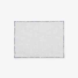 Afternoon Tea Living Placemat HS99 Flower Art Laminated Placemat, Blue