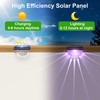 Melunar 12 Pack Solar Deck Lights Outdoor, Solar Step Lights