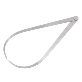 Kozelo Fixed External Caliper - [12 Inch] Stainless Steel Measuring Tool with Firm Friction Connection for Size Measurement, Silver