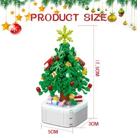 RANJIMA Christmas Building Blocks Toy Set, Gifts for Family and Friends, Children, Women, Men