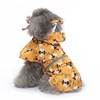 Dog Raincoat Reflective Breathable Lightweight Bee Pattern Puppy Rain Jacket