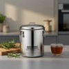 SOCOTIDE 12L Stainless Steel Insulated Stockpot With Lid For Soup