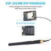 ESP32 CAM Module, QIQIAZI ESP32-CAM-MB Dual-Core WiFi Bluetooth with Camera