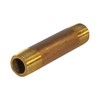Everflow Supplies NPBR1440 4" Long Brass Nipple Pipe Fitting with