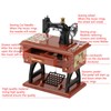 Honiwu Music Box, Sewing Machine Musical Box, Christmas Birthday Gift,