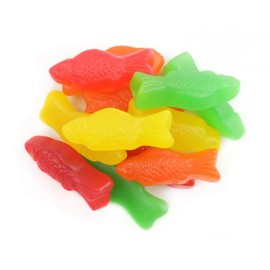 FirstChoiceCandy Fish Gummies, Fruit Gummy Fish (Assorted, 2 Pound (Pack of 1))