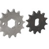 Hominas Motorcycle Engine Chain Sprocket, 428 14T Sprocket Steel Sprockets