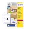 Avery L7200-40 Printable, Customisable Wraparound Labels, Laser Printers, 4 Labels