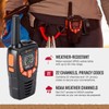 Cobra ACXT390 Walkie Talkies - Rechargeable, Lightweight, 22 Channels, 25-Mile