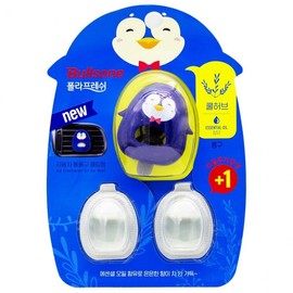 Bullsone Polar Fresh Vent Clip Type 4.3ml 2 - Cool herb scent 5ea