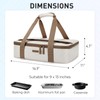 TOURIT Food Warmer Heated Casserole Carrier Electirc 12V 110V Portable