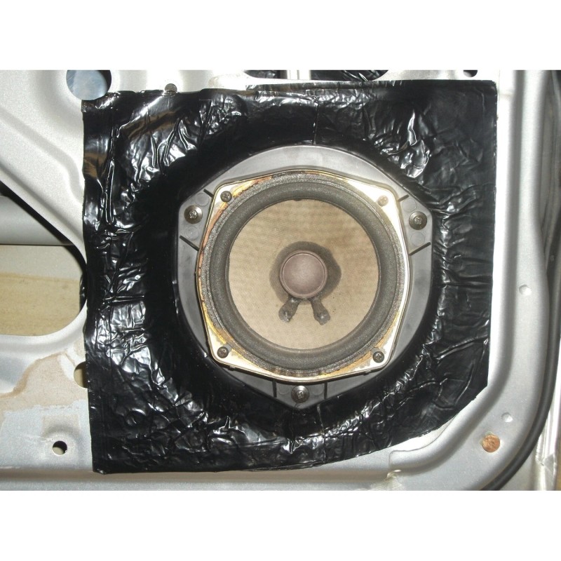 HushMat® HUSHMAT(R) Speaker Sound-Damping Kit with Stealth Black Foil, 1.4