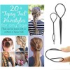 2 Set 8PCS Tail Hair Styling Tools, Ponytail Maker Fast