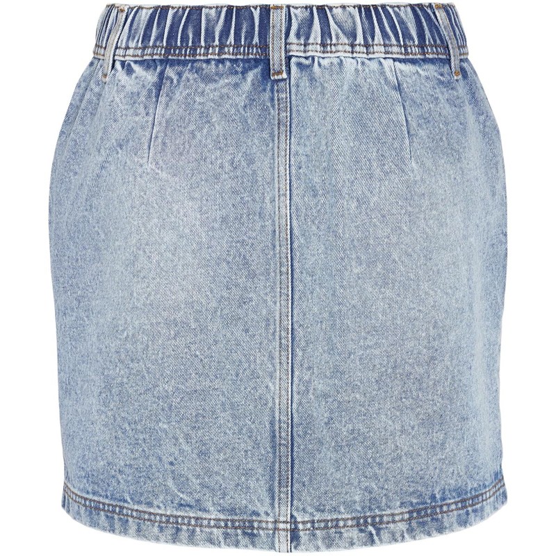 Noisy may Women's Denim Skirt, Light blue (light blue denim)