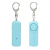 Mini Personal Alarm Keychain with 130dB Loud Siren Safety Self