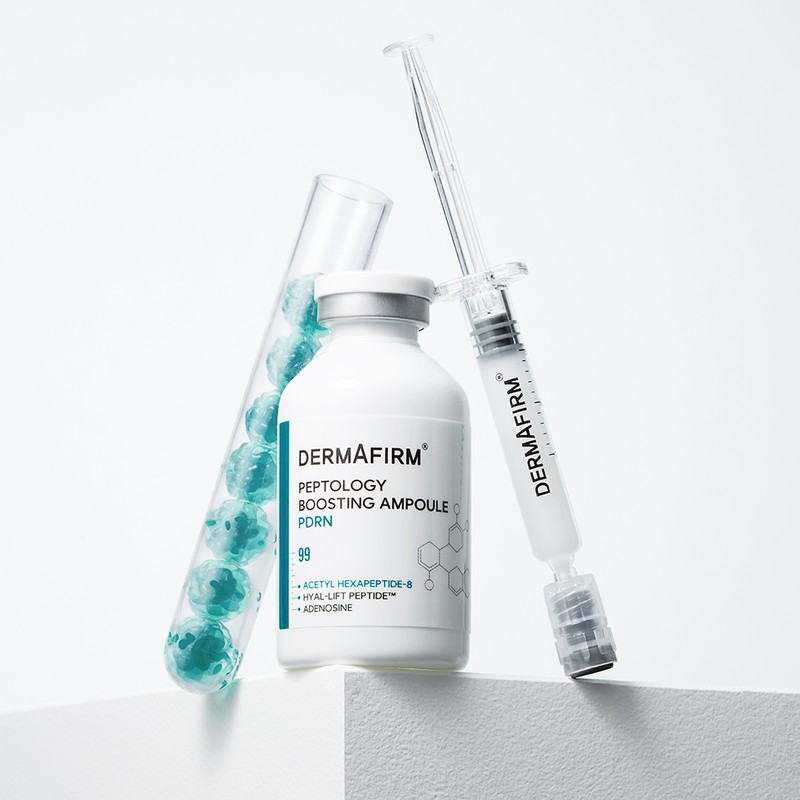 Derma Perm Peptology PDRN Ampoule 15ml + Peptology Boosting Cream