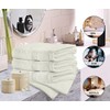 DARWEN STAR Hand Towels - Pack of 4 100% Egyptian