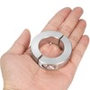 sourcing map 2 Pcs Double Split Shaft Collar 1-3/8" Bore,