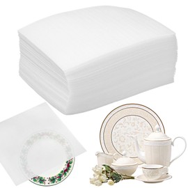 sourcing map 50 Pcs Cushion Foam Pouches, 5" x 4" Cushioning Packing Supplies Cushioning Foam Padding Sheets for Moving and Packaging Dishes, China, Books, Photo Frame