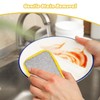 INSPUTOL Washing Up Sponge, Double-Sided Cleaning Pads, Multi-Purpose Scrubbers for
