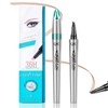 3D Waterproof Eyebrow Pencil with 4 Fork Tips, Microblading Eyebrow