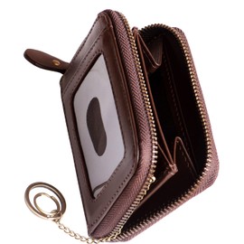 Men's Coin Purse, ID Holder 【Featured in Tokoro George's Setagaya Base】 Pass Case, Coin Case, Small Change, Genuine Leather 4, dark brown
