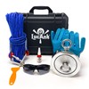 LucAnk 1700Lbs Magnet Fishing Kit | Double Sided Fishing Magnet,