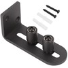 Carbon Steel Adjustable Sliding Floor Guide for Barn Door (Double