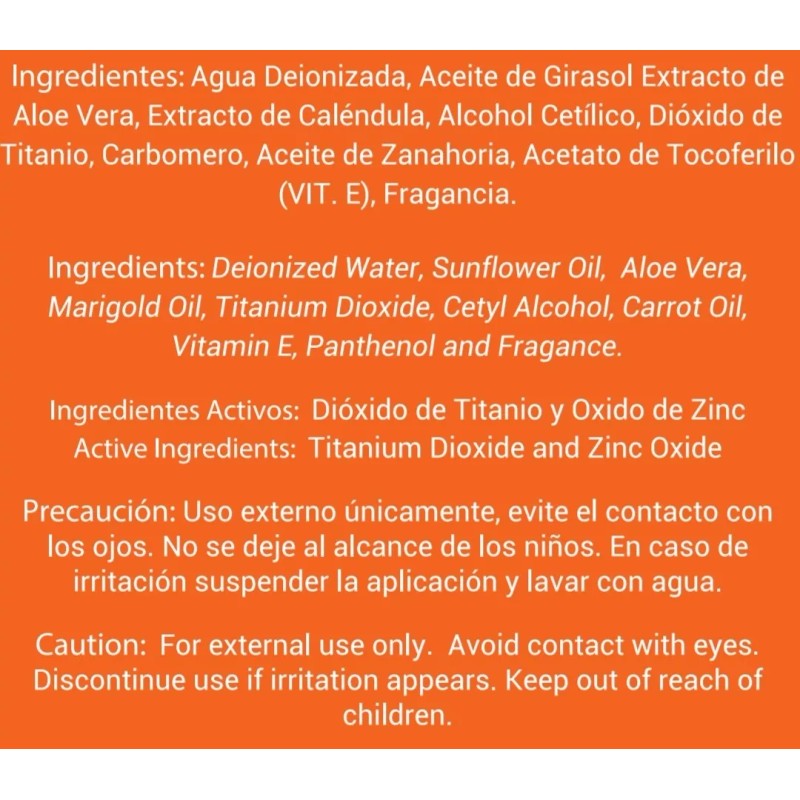 Resort and Spa Skin Care 2 Bloqueadores Solares 100% Biodegradables