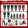 Advent Calendar 2025 Men, Rinse&Robust 24PCS Men’s Beard Care Set