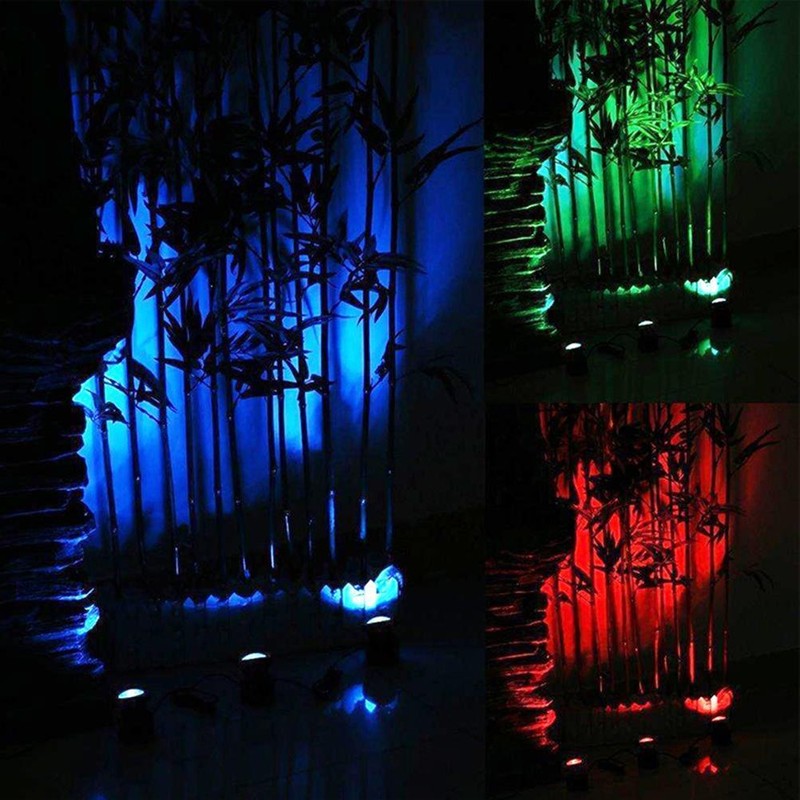 Solar Underwater Pond Lights LED Solar Powered Diving Lamp Projector
