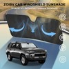 Windshield Sun Shade 5-Layer 2017 Bubble Foldable Front Window Shade