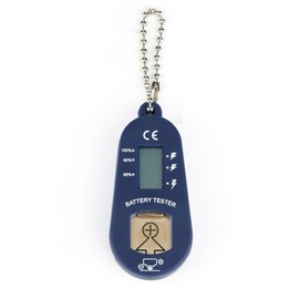 Hearing Aid Battery Tester Battery Storage Case (Blue)