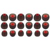 Zotech 9 Pairs (18pcs) Replacement Earbud Tips for TOZO Headphones