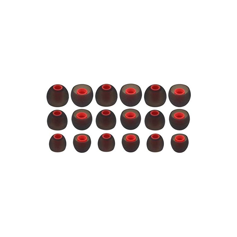 Zotech 9 Pairs (18pcs) Replacement Earbud Tips for TOZO Headphones