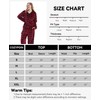 Istylish Christmas Pajamas Set Womens Fleece Pajama Sets Printed Sleepwear