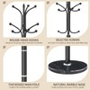LOZABEE Metal Coat Rack Stand, Modern Freestanding Coat Rack with