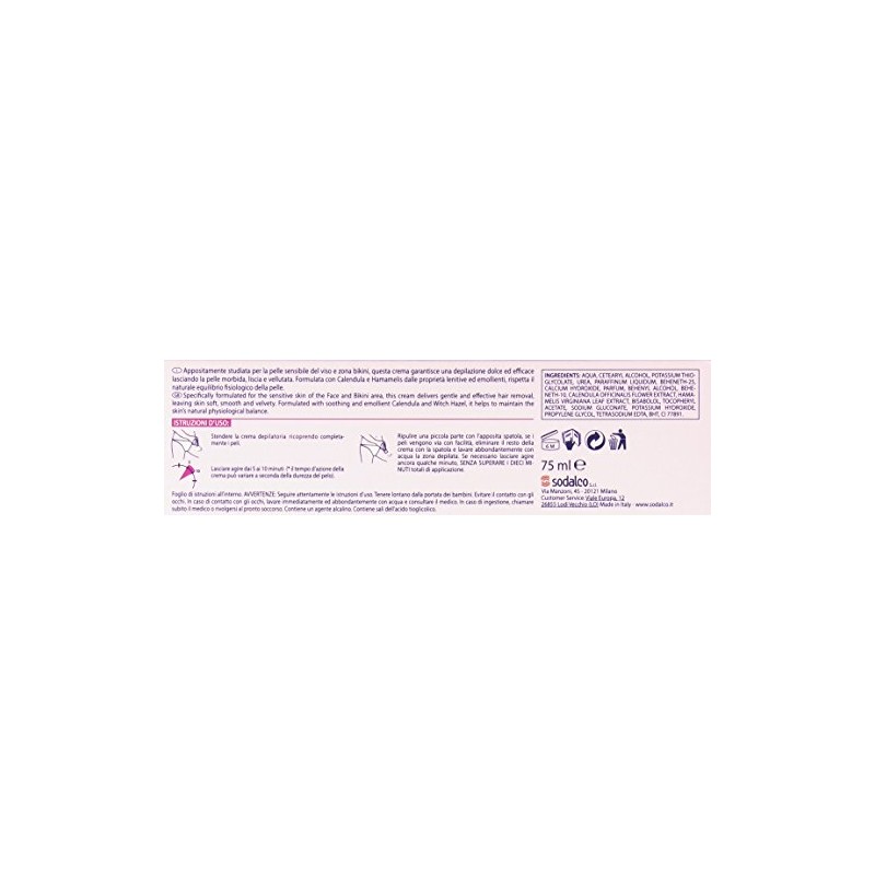 STREP Crema viso/bikini depil.75 ml. - Depilatories