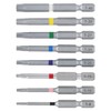 Takagi EARTH MAN Hexagonal Shaft Hex Lobe Bit 8-piece Set
