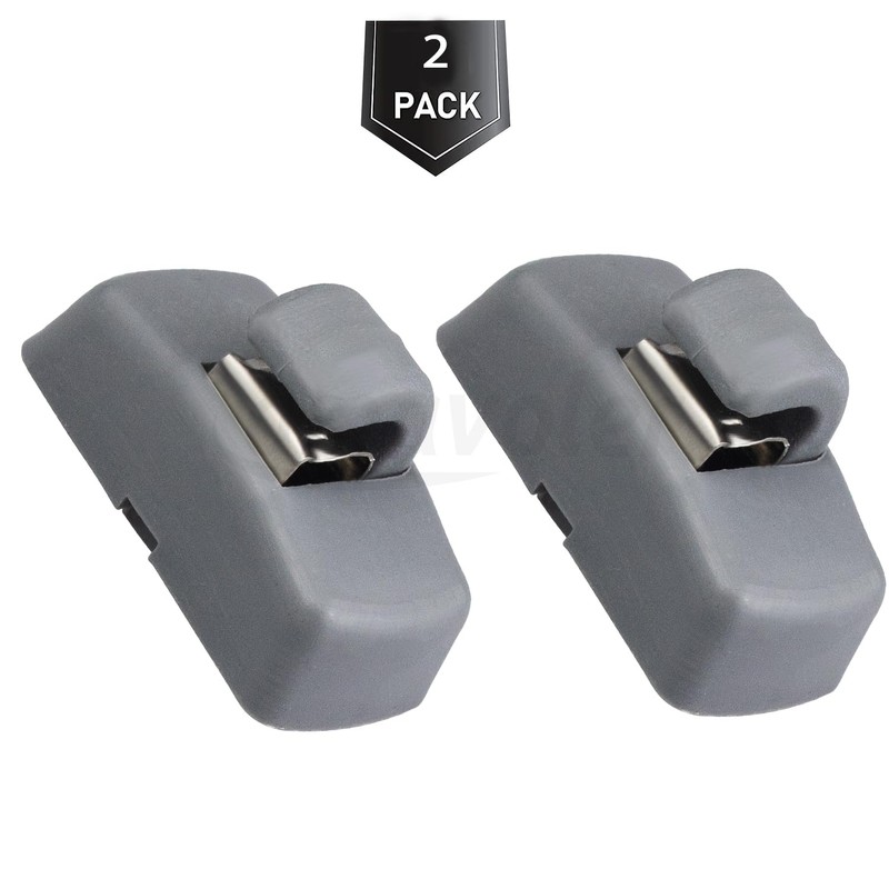amavoler 2 PCS Interior Sun Visor Hook Clip Bracket Fit
