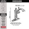 Delta 15757LF Valdosta Bathroom Faucet, Chrome