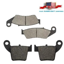 H&H Bros For Honda CRF250R CRF250X Front Rear Brake Pads CRF250F CRF250RX 2004-2023