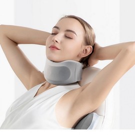 Turtle neck retractor, neck fixation, cervical disc aid, neck massager, ventilated neck protector, cervical disc, ventilated type Neck protector L (for men)