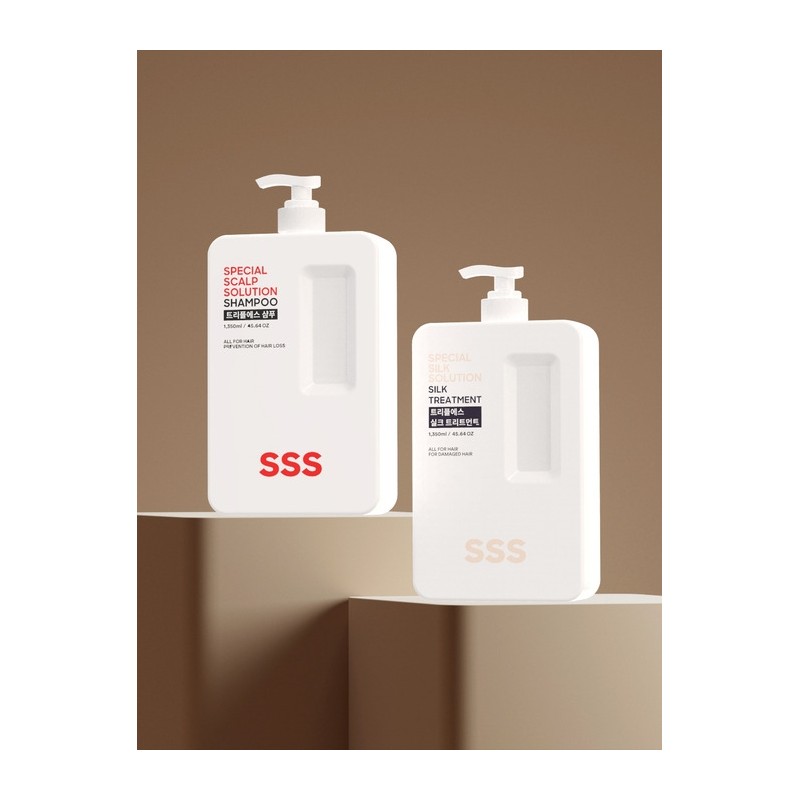 [1+1] Large Capacity Mildly Acidic Hair Loss Shampoo 1350ml +