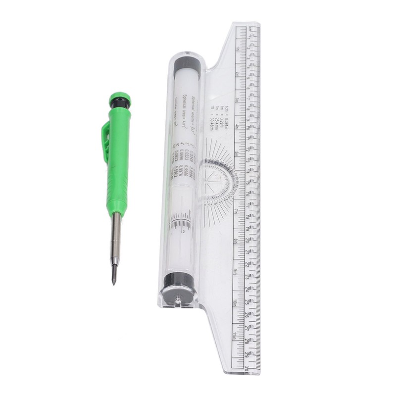Measuring Rolling Ruler 30cm Various Formulas Horizontal Vertical Parallel Lines